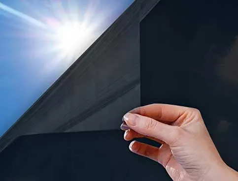 Fensterfolie selbsthaftend Sichtschutzfolie Anti-UV statische Haftung Folie selbstklebend 201916000