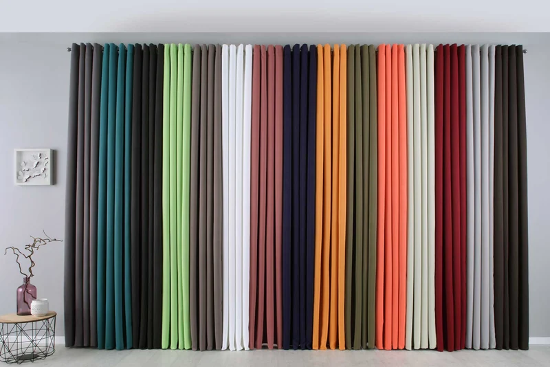 Vorhang Blickdicht »NewYork« 1er-Pack Thermo-Gardine Verdunkelungsvorhang Blackout Ösen schalldämmend UV-Schutz Raffhalter 201920600