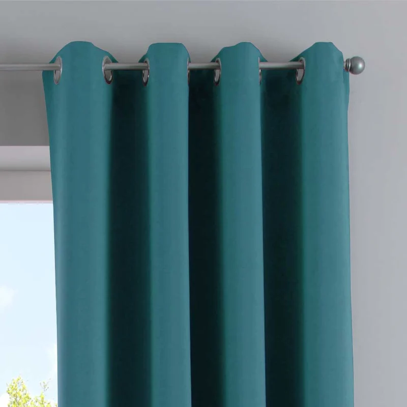 Vorhang Blickdicht »NewYork« 1er-Pack Thermo-Gardine Verdunkelungsvorhang Blackout Ösen schalldämmend UV-Schutz Raffhalter 201920600