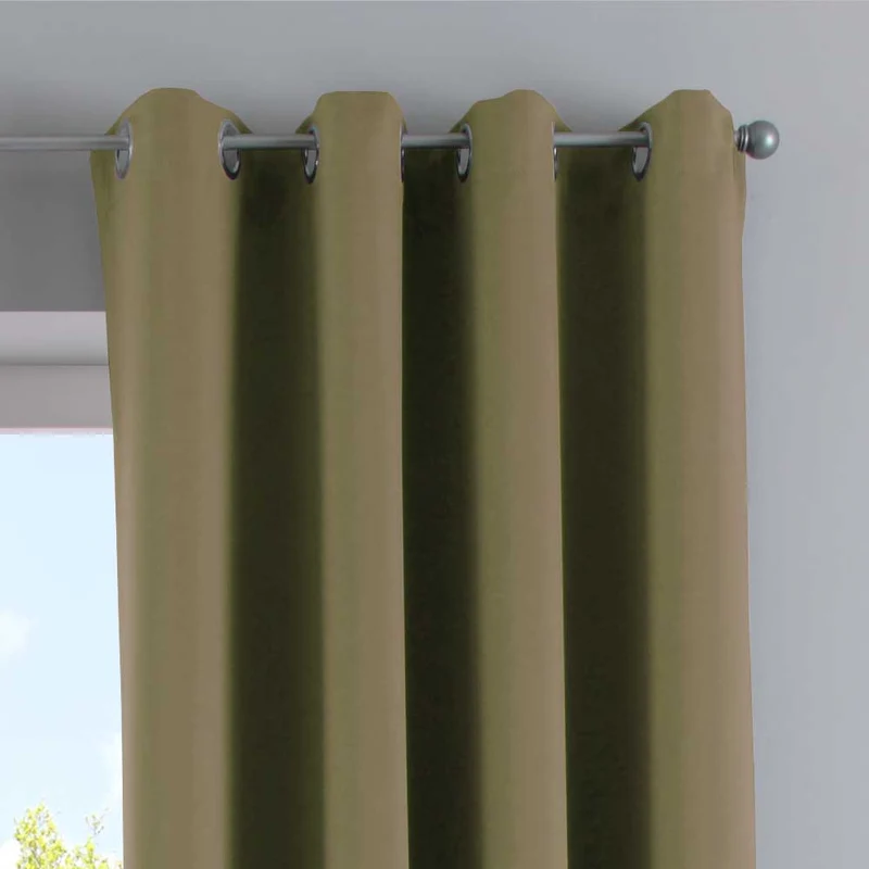 Vorhang Blickdicht »NewYork« 1er-Pack Thermo-Gardine Verdunkelungsvorhang Blackout Ösen schalldämmend UV-Schutz Raffhalter 201920600