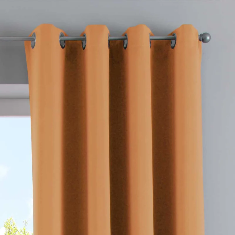 Vorhang Blickdicht »NewYork« 1er-Pack Thermo-Gardine Verdunkelungsvorhang Blackout Ösen schalldämmend UV-Schutz Raffhalter 201920600