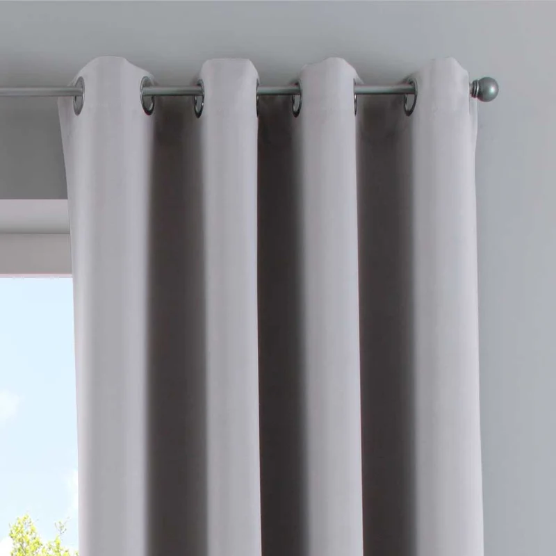 Vorhang Blickdicht »NewYork« 1er-Pack Thermo-Gardine Verdunkelungsvorhang Blackout Ösen schalldämmend UV-Schutz Raffhalter 201920600