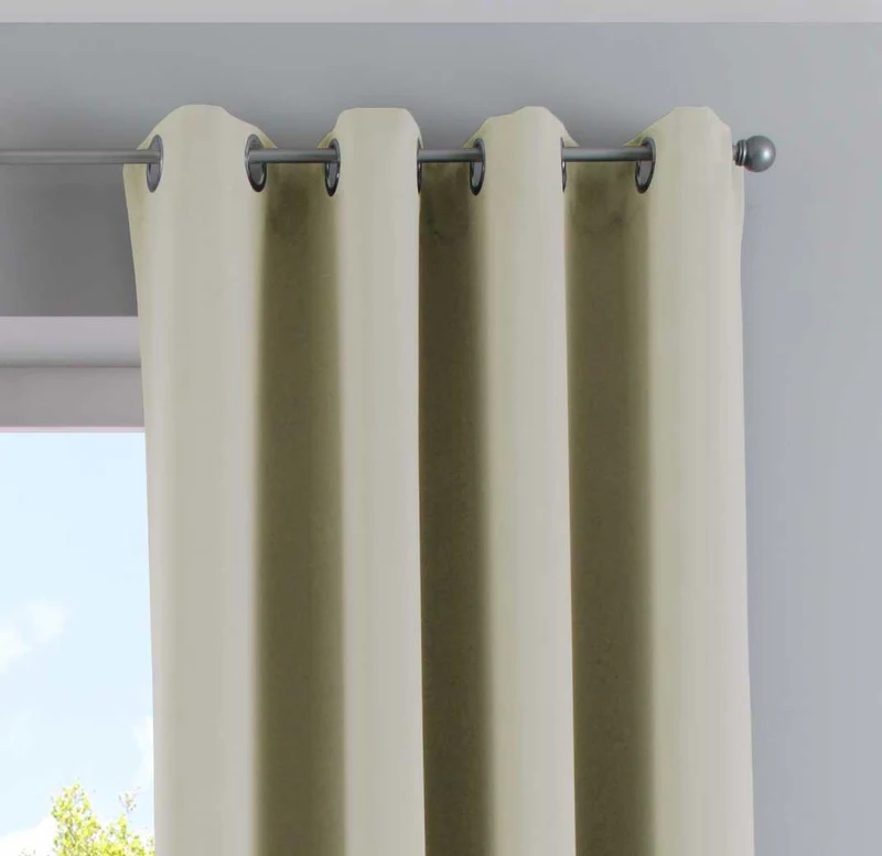 Vorhang Blickdicht »NewYork« 1er-Pack Thermo-Gardine Verdunkelungsvorhang Blackout Ösen schalldämmend UV-Schutz Raffhalter 201920600