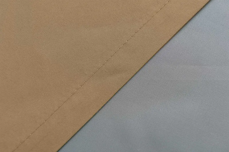 2er Set Vorhänge Schal Ösen »Berlin« Microsatin Lichtdurchlässig Uni Matt 20405N2