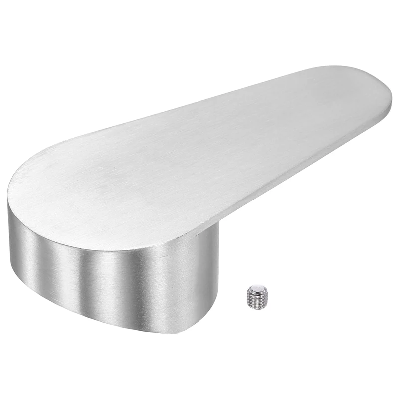 1 Pcs 107x50x27mm Stainless Steel Faucet Handle with Screw for 40mm Cartridge