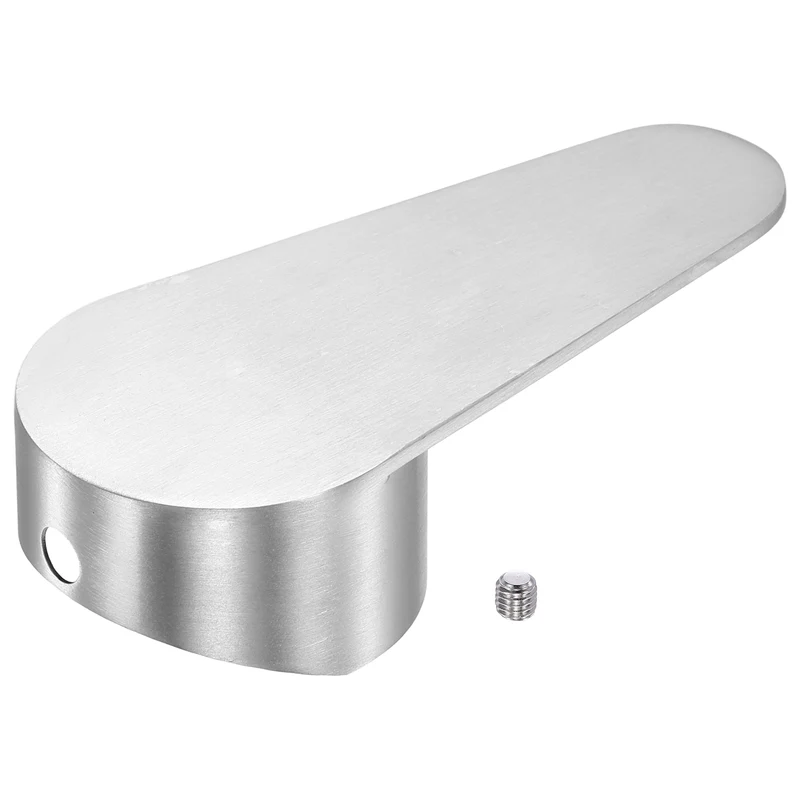 1 Pcs 100x45x26mm Stainless Steel Faucet Handle with Screw for 35mm Cartridge