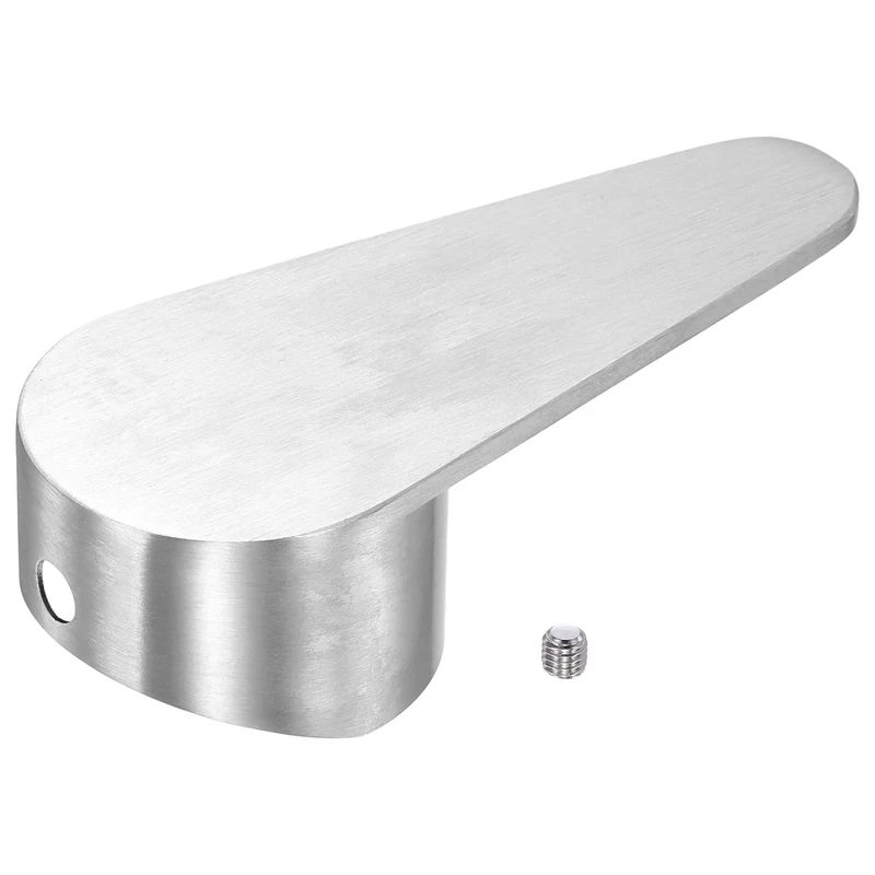 1 Pcs 96x42x26mm Stainless Steel Faucet Handle with Screw for 35mm Cartridge