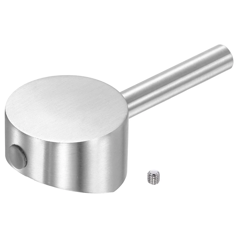 1 Pcs 96x42x25mm Stainless Steel Faucet Handle with Screw for 35mm Cartridge