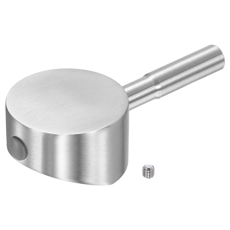 1 Pcs 92x42x25mm Stainless Steel Faucet Handle with Screw for 35mm Cartridge