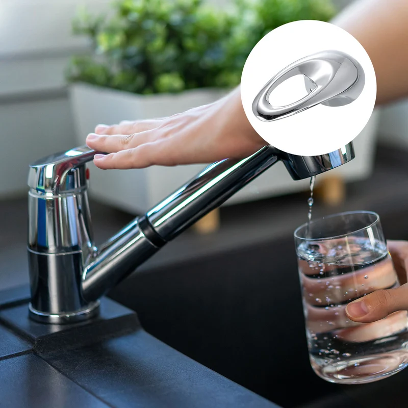 Faucet Lever Handle,2Pcs 35mm Alloy Basin Mixer Faucet Tap Single Lever Handle Replacement for Kitchen Bathroom