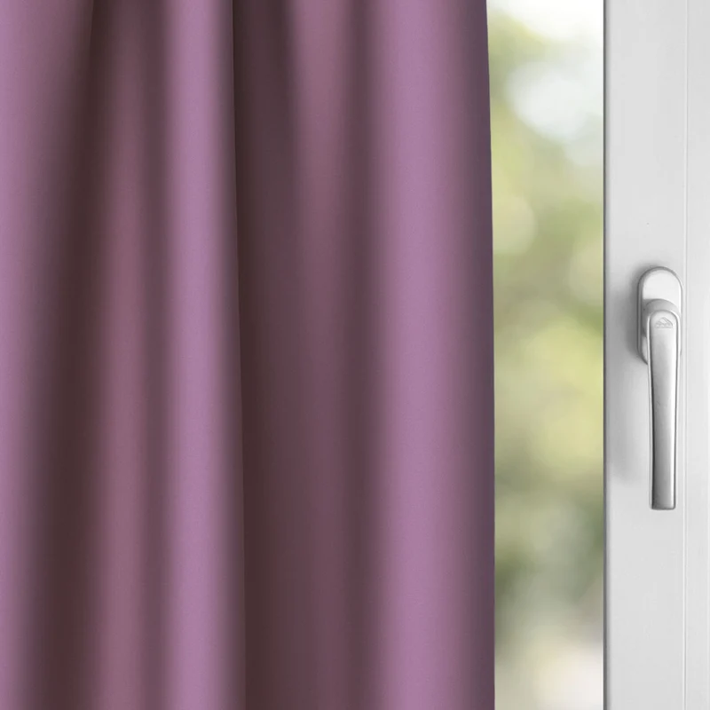 Verdunkelungsvorhang CYRILL - violett - Kostenloses Stoffmuster