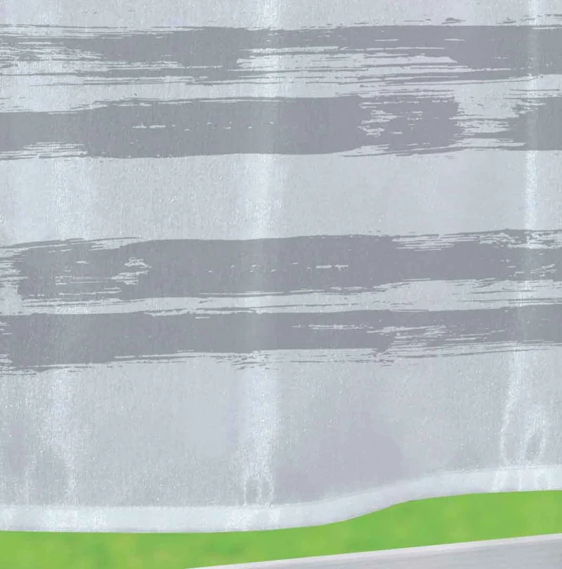 Scheibengardine Voile »Ulm« Ausbrenner Bedruckt Sichtschutz Transparent Küchenfenster 202071