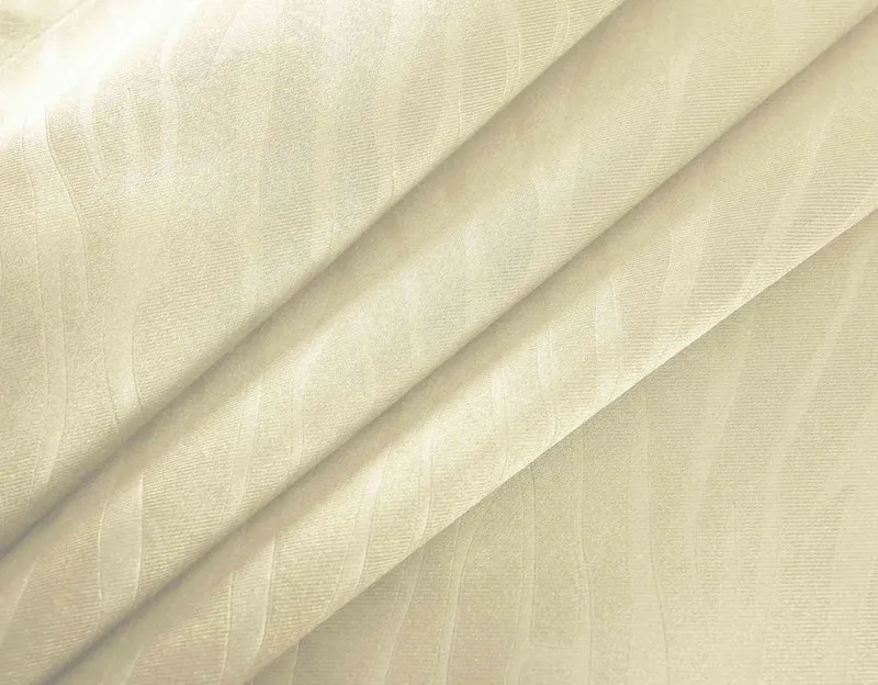 2er Set Satin Verdunkelung Vorhänge Emboss Reliefprägung bemustert Vorhang Gardine 20370-380