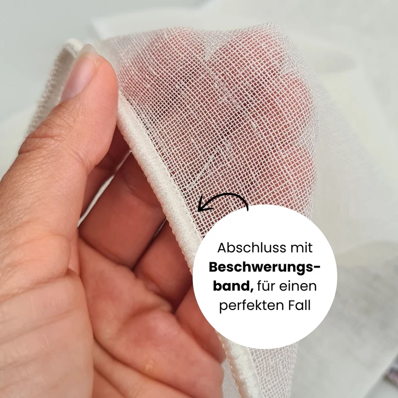 Tagesvorhang PAX - sand - Kostenloses Stoffmuster