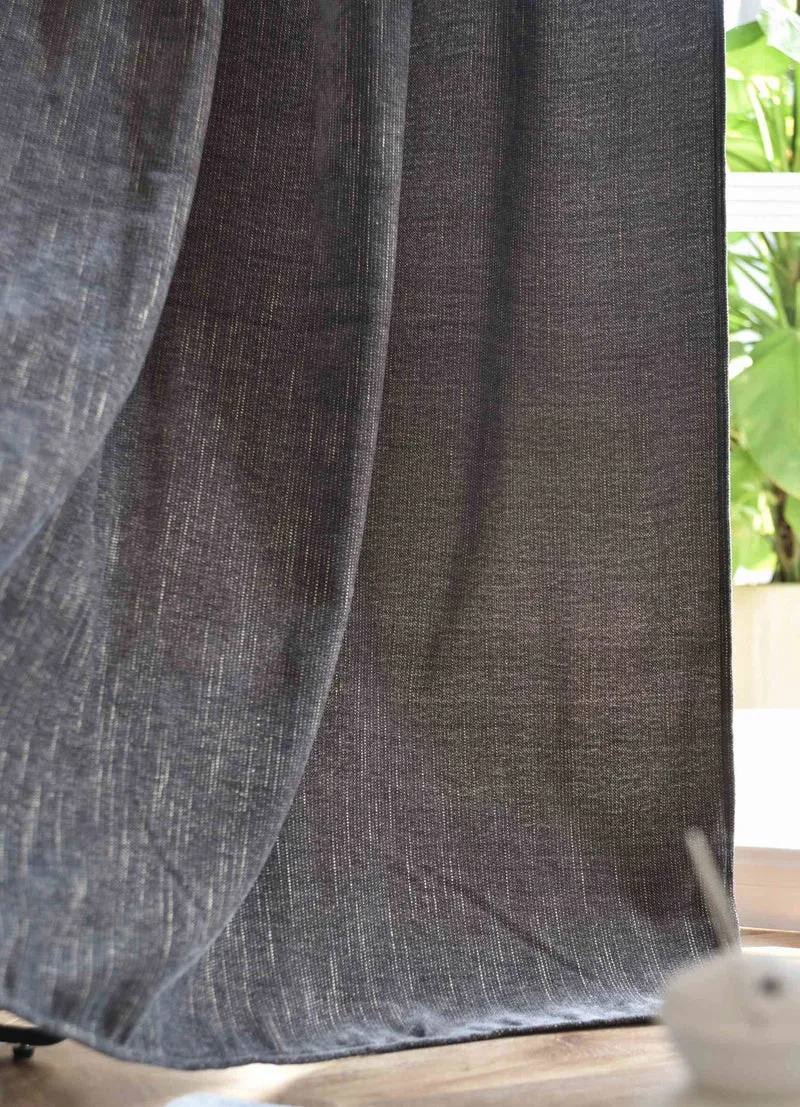 2er Set Jacquard Vorhänge mit Lurex-Effektgarn »HAVANNA« Multiband-Aufhängung: Luxus für Ihr Zuhause 2023340-2