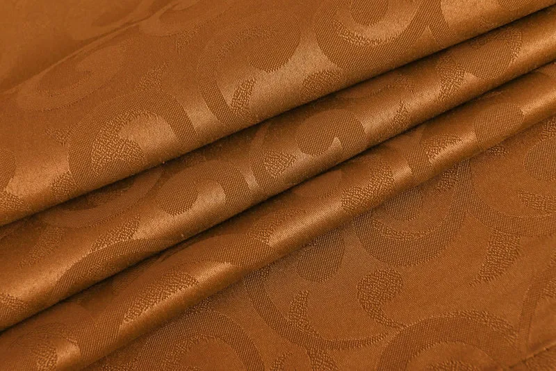 Halley Damast Gardinen Set, 5 Teile, eingenähtes Kräuselband bewährte Jacquard Qualität, blickdicht 20108
