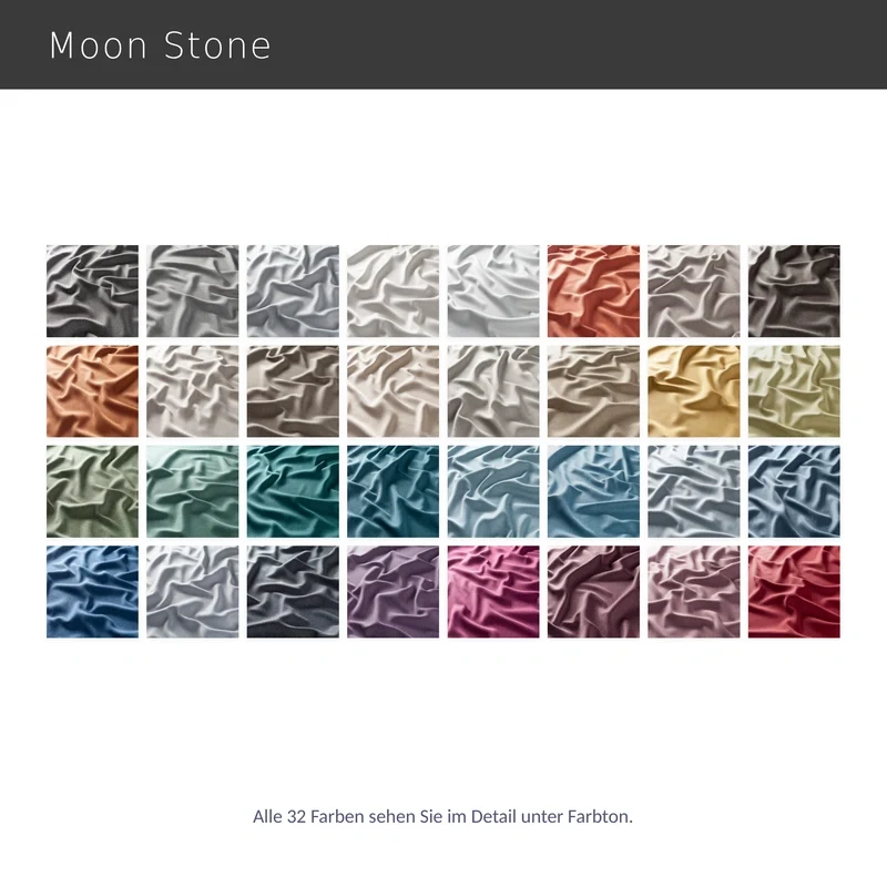 Moon Stone – moderner Verdunkelungsvorhang Dimout schallabsorbierend nach Maß
