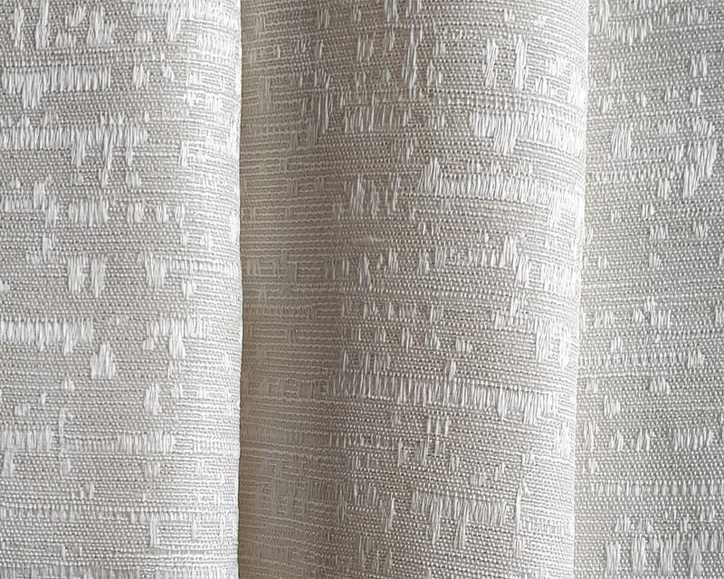 Vorhang mit Jacquardmusterung und Effektgarn »Sivas« Blickdicht verdeckte Schlaufen und Kräuselband Moderne Optik 20190350