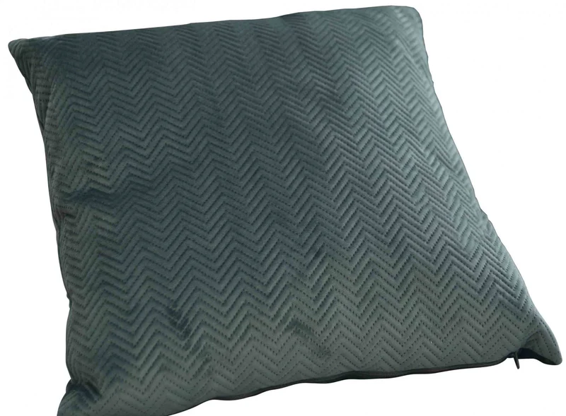 Kissen Dekokissen Jacquard »GRETA« mit Fischgrät-Design pflegeleicht Reißverschluss weiche 320g Füllung - Vielfältige Farbauswahl 2023510