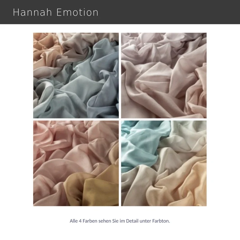 Hannah Emotion – halbtransparenter Vorhang nach Maß mit modernem Aquarell-Farbverlauf
