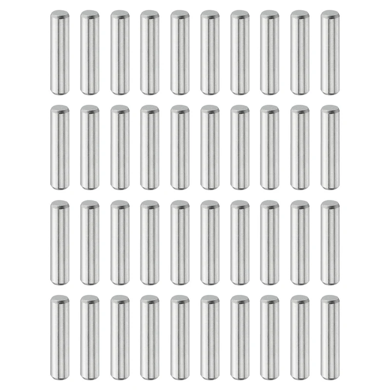 40 Pcs 4 mm x 18 mm Dowel Pins, 316L Stainless Steel Shelf Support Peg Pin