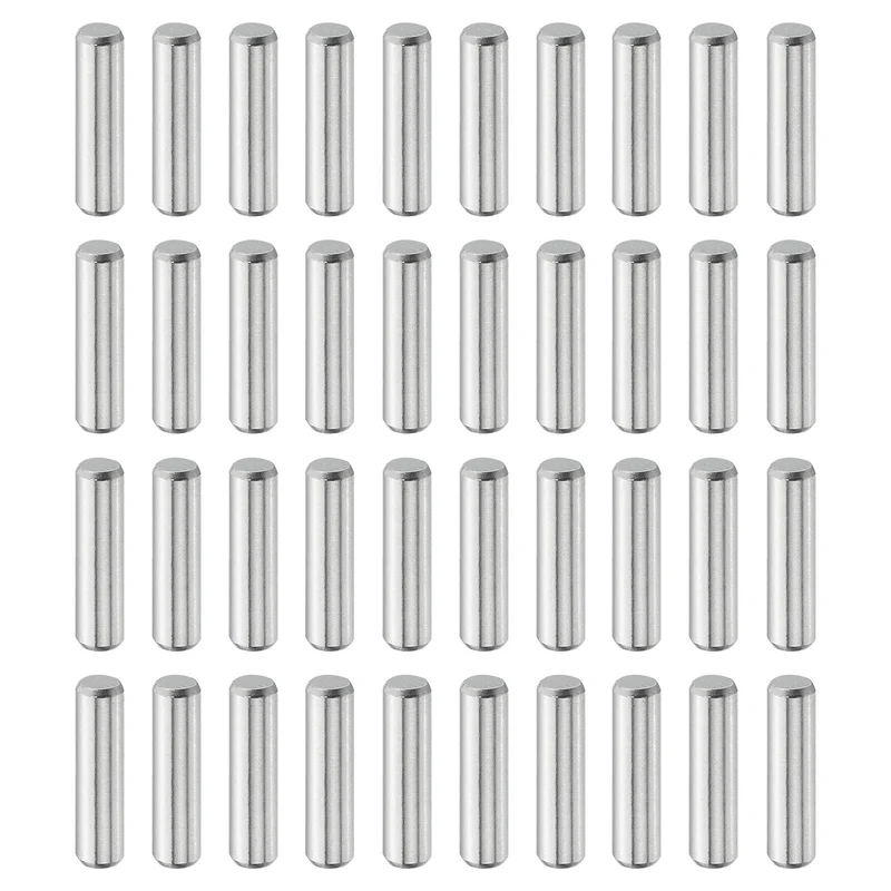 40 Pcs 4 mm x 16 mm Dowel Pins, 316L Stainless Steel Shelf Support Peg Pin