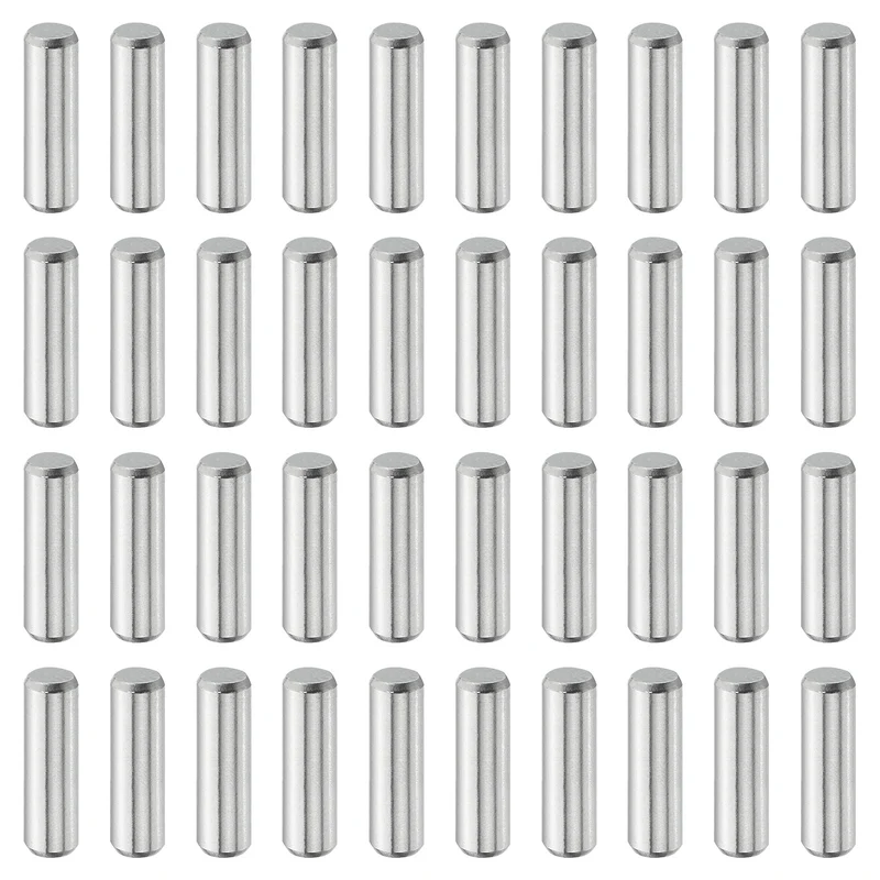 40 Pcs 4 mm x 14 mm Dowel Pins, 316L Stainless Steel Shelf Support Peg Pin