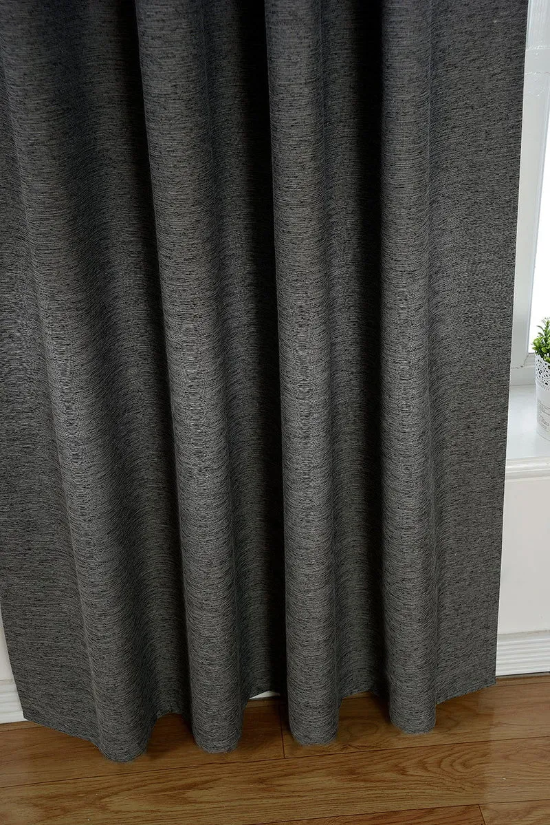 Thermo Jacquard Vorhang Oslo verdeckte Schlaufen Polar Fleece Verdunkelung Schutzabweisend (Höhe x Breite in cm) 20460