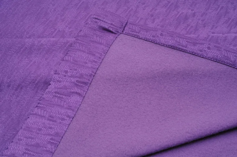 Thermo Ösen Vorhang mit Polar Fleece Rücken - 20500- 350gr./m², Gardine Matt Verdunkelungsstoff Blickdicht. 245cm x 140cm (HxB), 20500 20500
