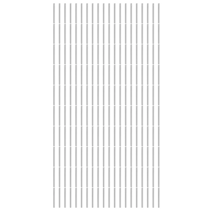 200Pcs 1.5 x 20 mm Dowel Pins, 304 Stainless Steel Shelf Support Peg Pin, Silver