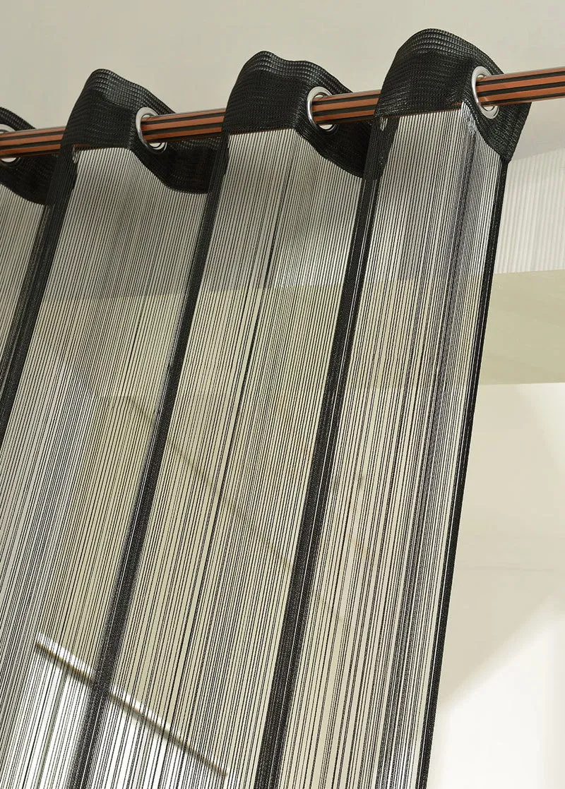 Fadengardine Fadenstore »SHANGHAI« Vorhang mit Ösen Raumteiler 140 x 250 cm 20304