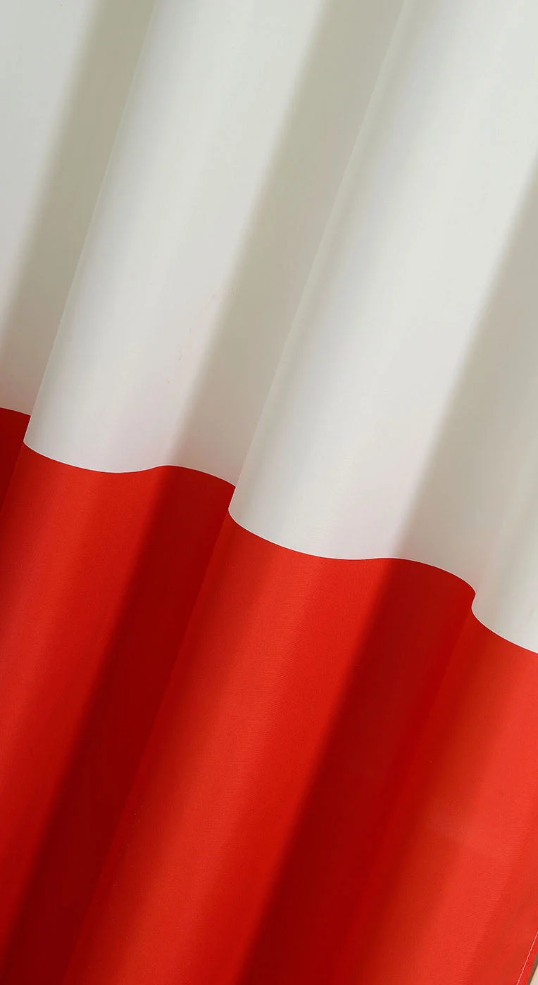 Gardine Vorhang Ösenschal »GLOBAL« Flagge Fußball Fan Flag Banner Landesfarben 20360