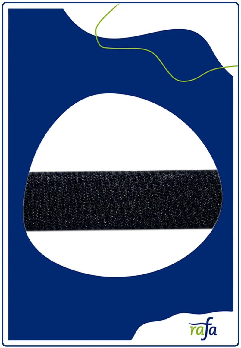Hakenband 30mm schwarz