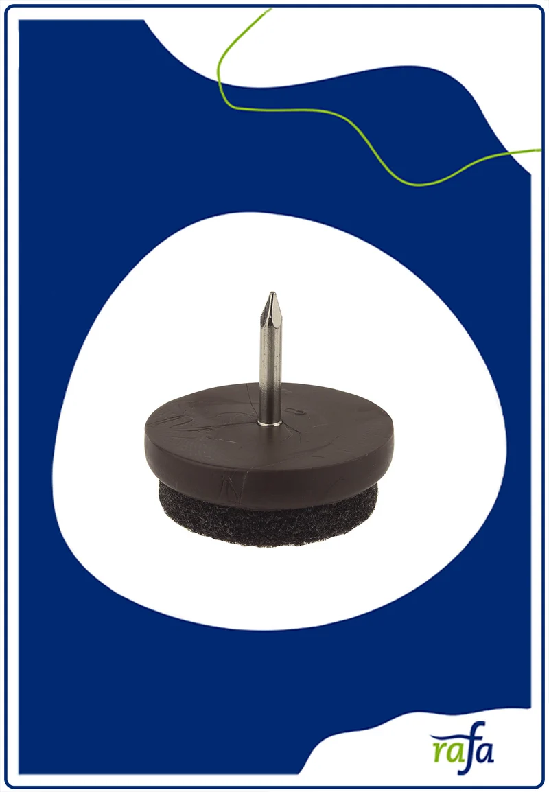 Filzgleiter 28mm braun