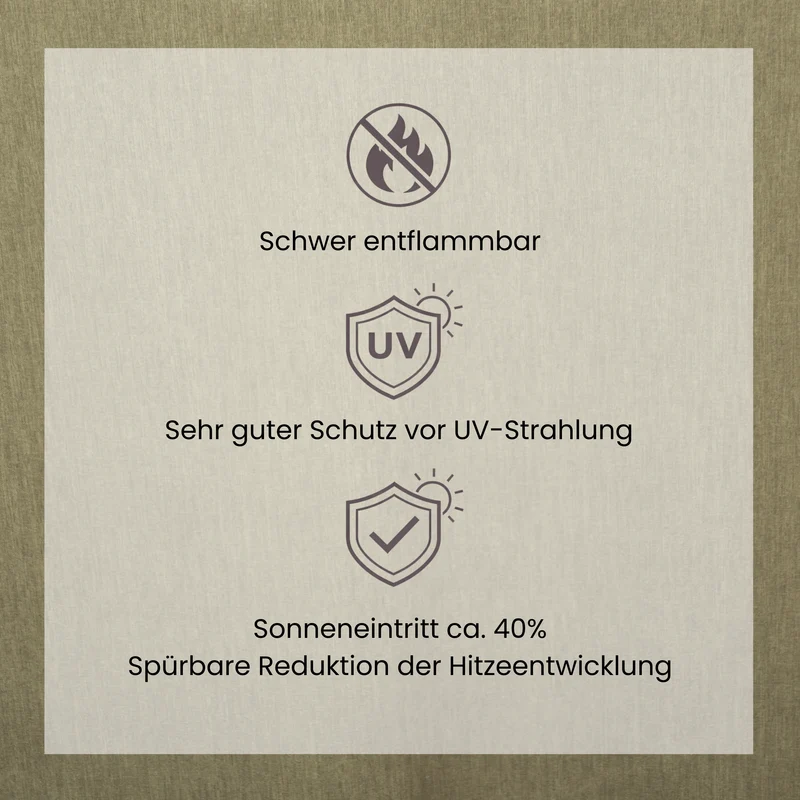 Sonnenschutzvorhang ZON