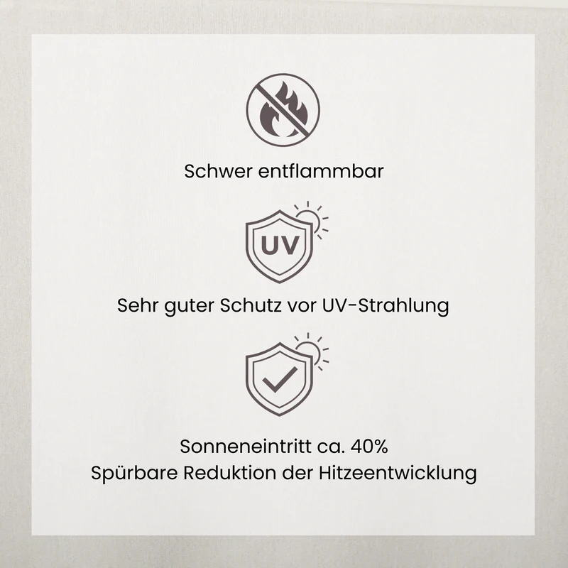 Sonnenschutzvorhang ZON