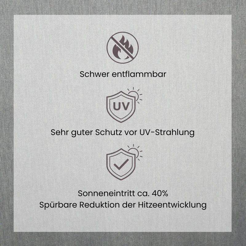 Sonnenschutzvorhang ZON