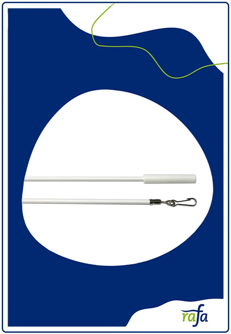 Schleuderstab 100cm weiß