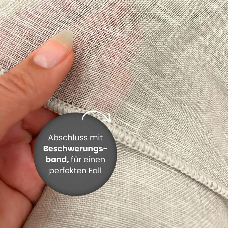 Leinenvorhang JUIST
