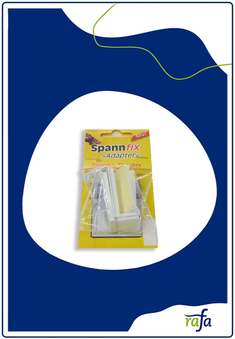 Adapter weiß für Thermofenster zu Spannfix Lisette