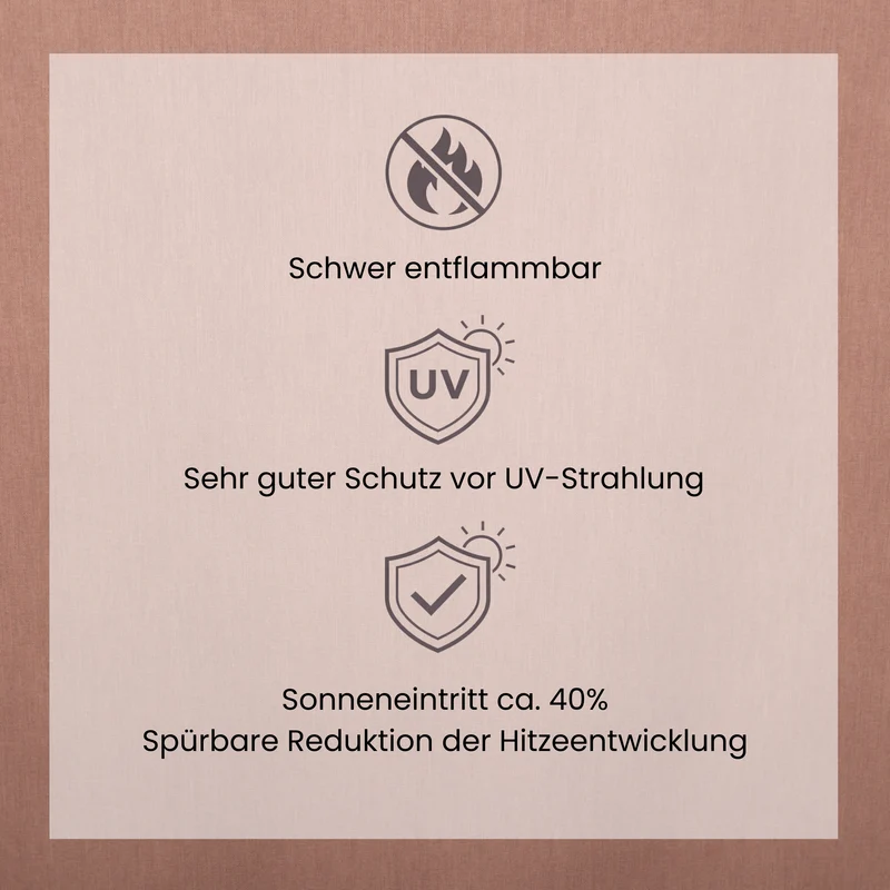 Sonnenschutzvorhang ZON