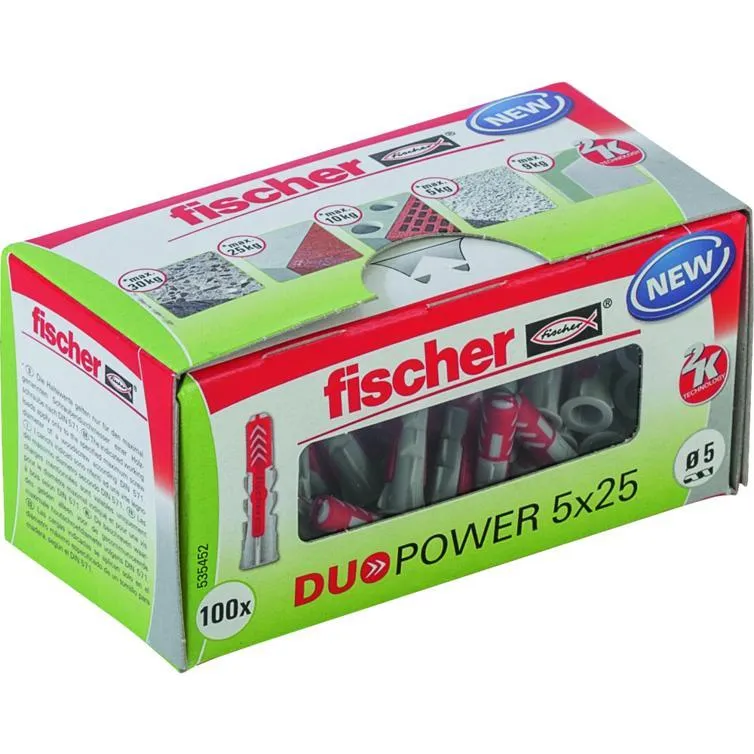 universaldübel duopower 5x25 ld