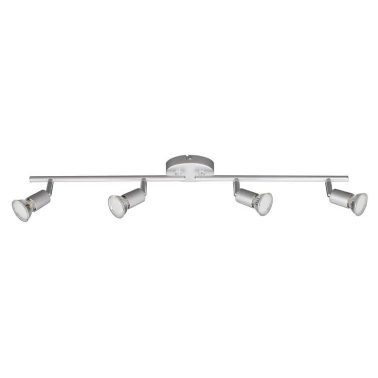 deckenleuchte 4xled gu10 3w titanfarbig