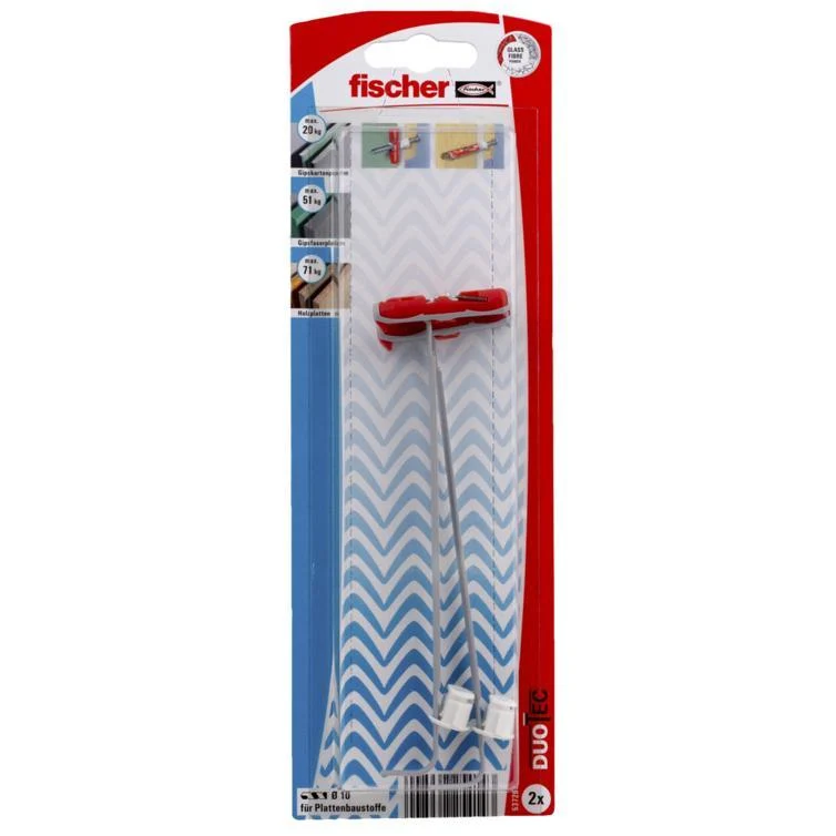kippdübel nylon duotec 10 k (2 stück)