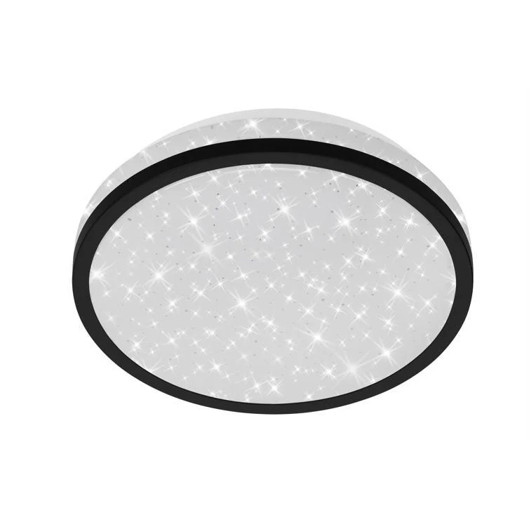 deckenleuchte led sternendekor schwarz