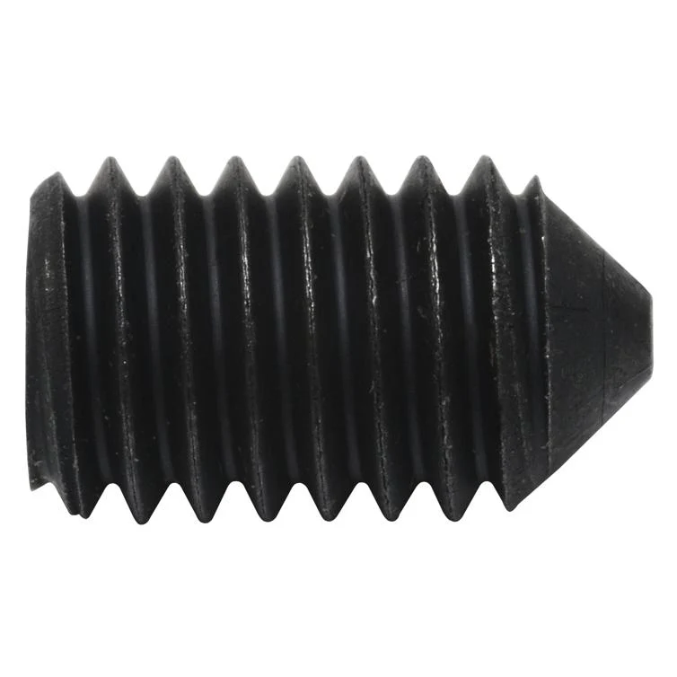 madenschraube mit spitze blank 5x10 mm