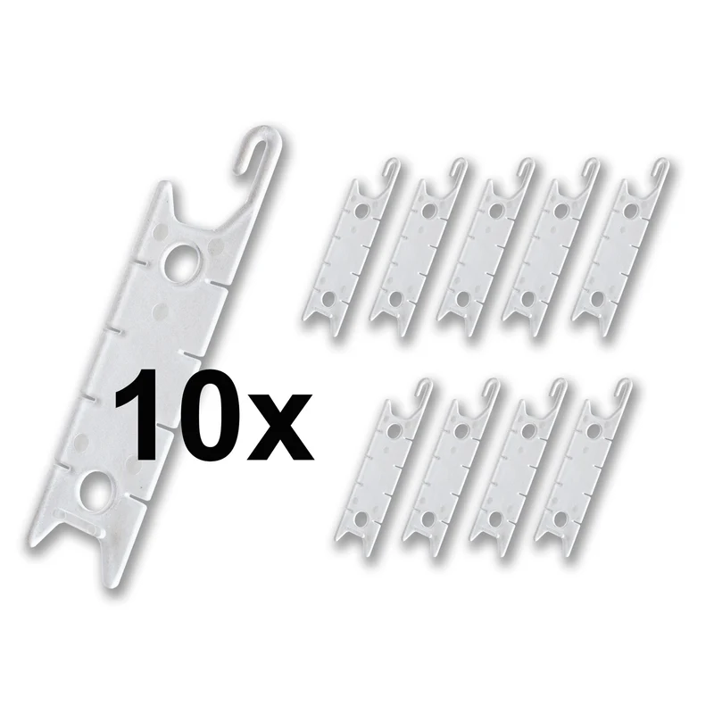 Schnurwickler / Garnwickler 9,5 × 2,5 cm – 10 Stück