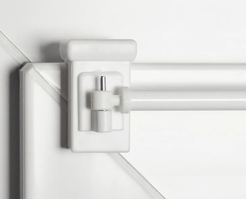 Gardinenstange Style ausziehbar mit Fensterhaken 10–27 mm
