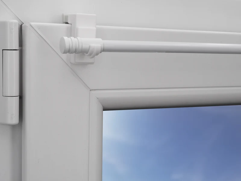 Fensterhaken aus Kunststoff 10–24 mm für Deko & Gardinenstangen