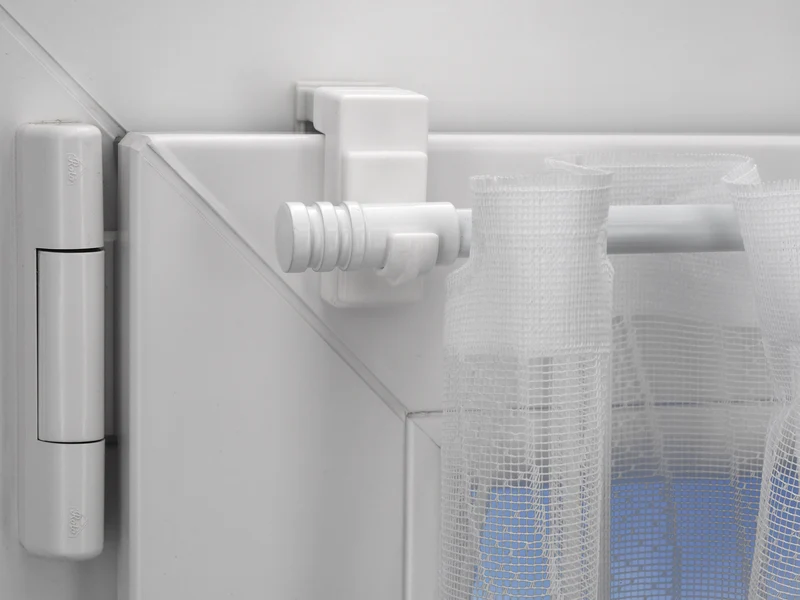 Fensterhaken aus Kunststoff 10–24 mm für Deko & Gardinenstangen